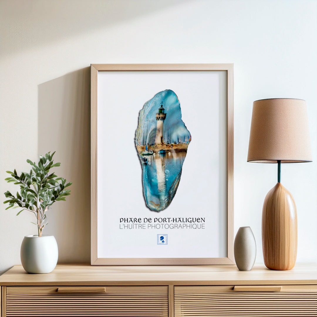Affiche iodée – Phare de Port Haliguen, Quiberon