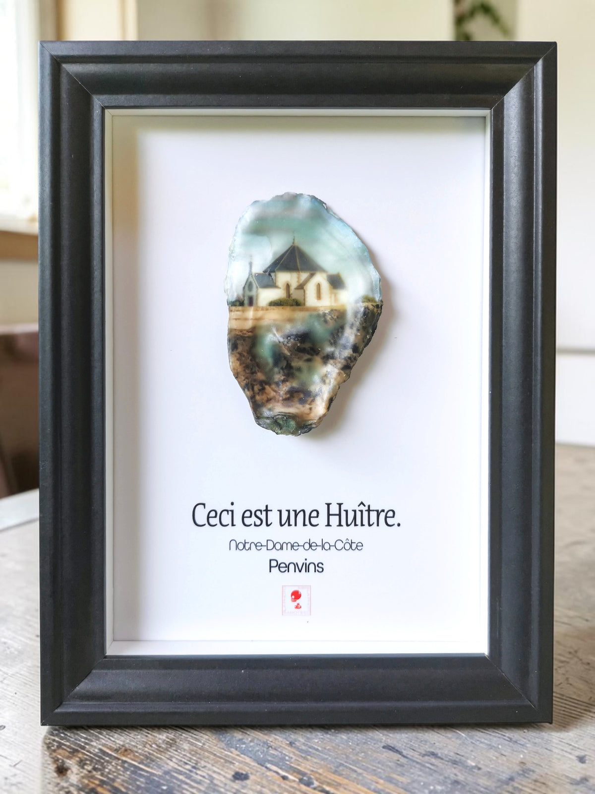 Huître Photographique – Penvins – Cadre Art Box 13x18 cm