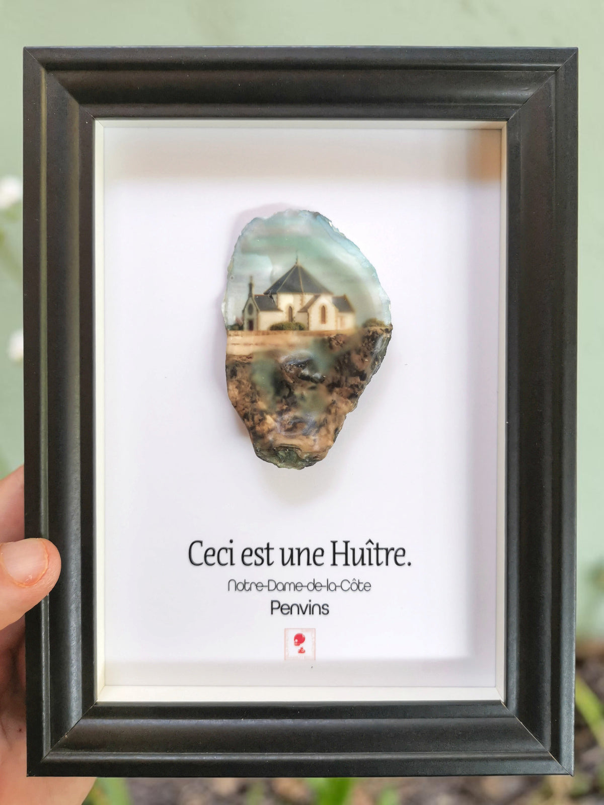 Huître Photographique – Penvins – Cadre Art Box 13x18 cm