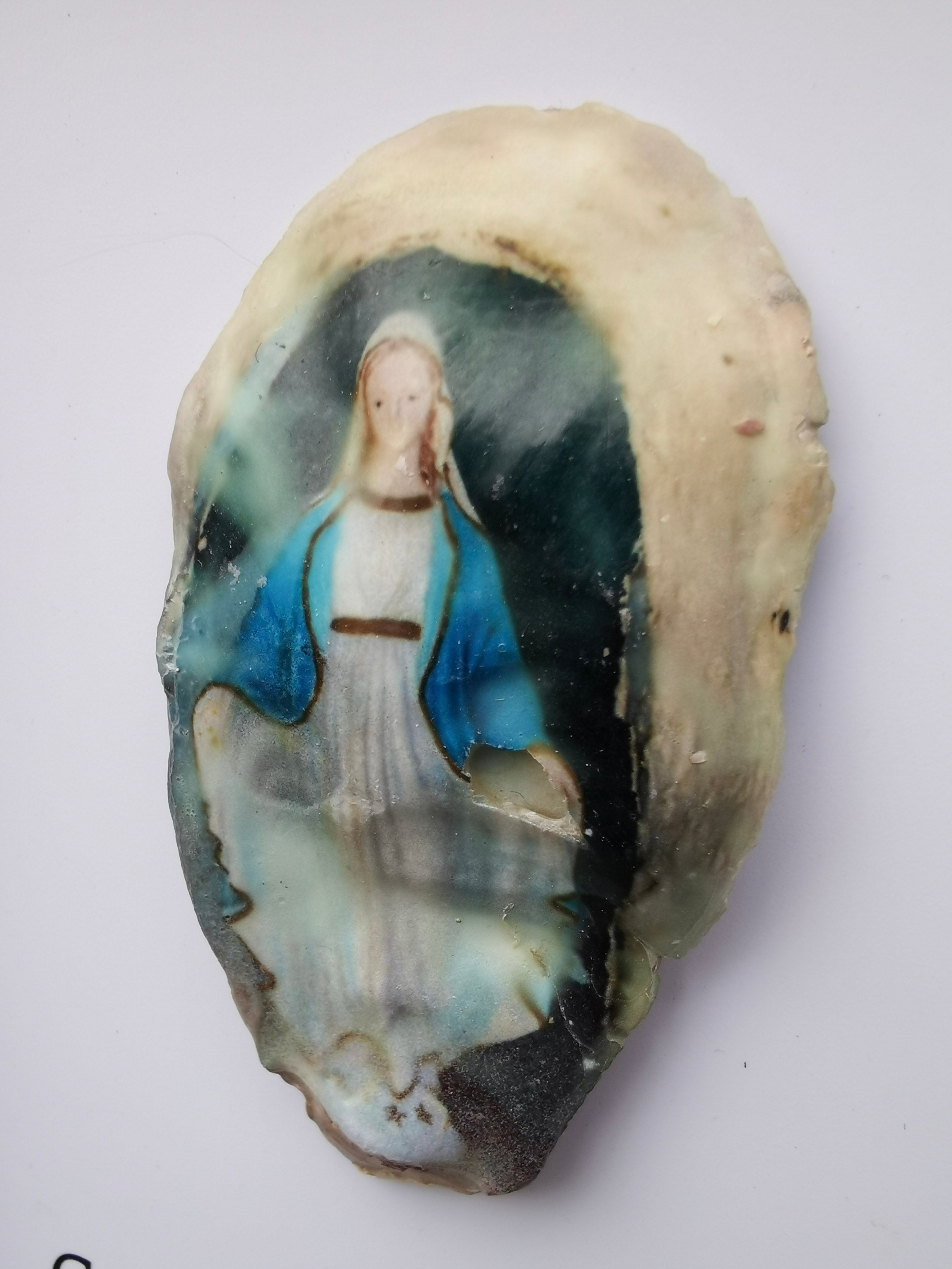 Huître Photographique – Notre dame de la redemption, Belle ile en mer – Cadre Art Box 13x18 cm