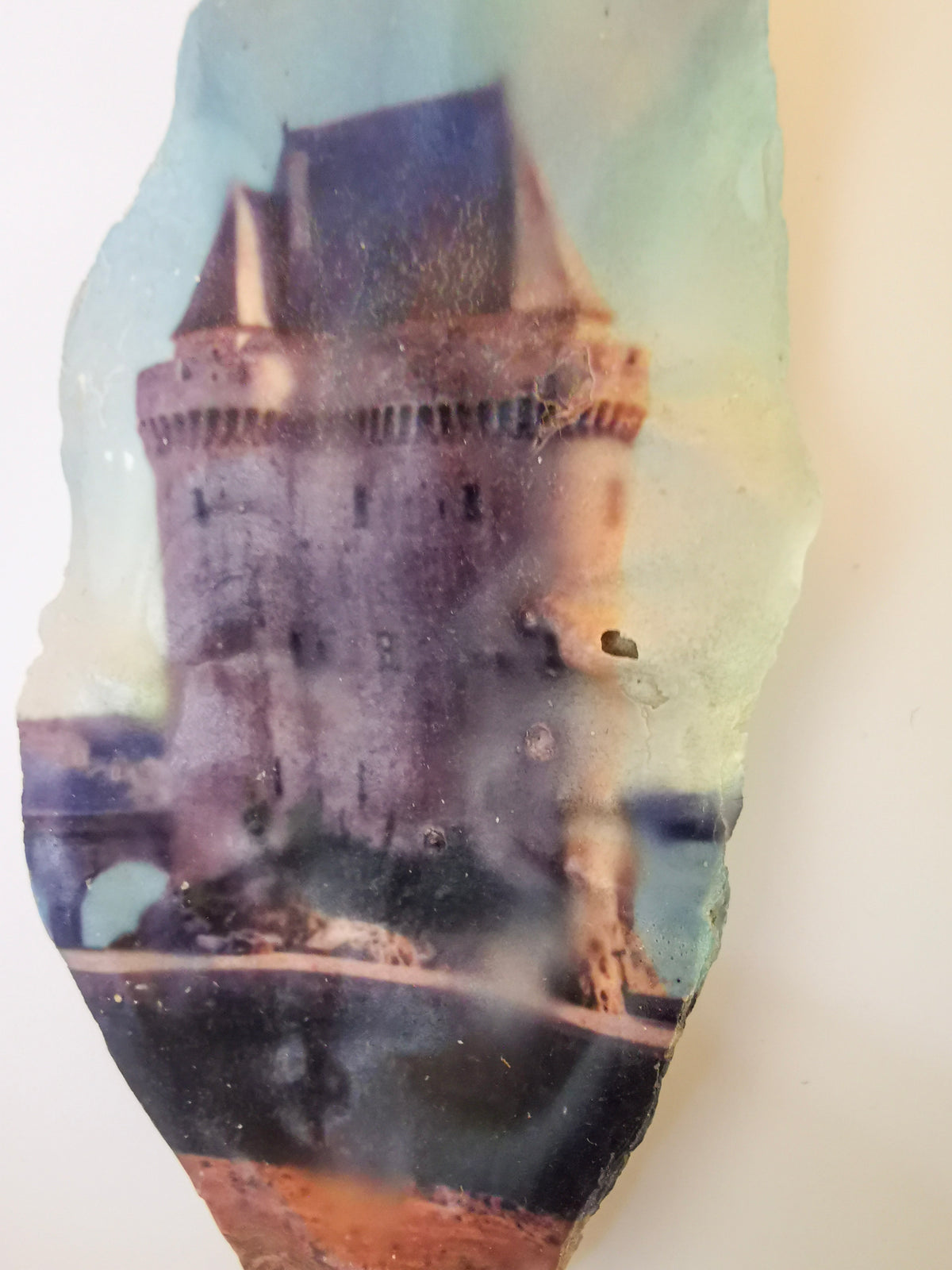 Huître Photographique – Saint-Malo "La tour solidor" – Cadre Art Box 13x18 cm