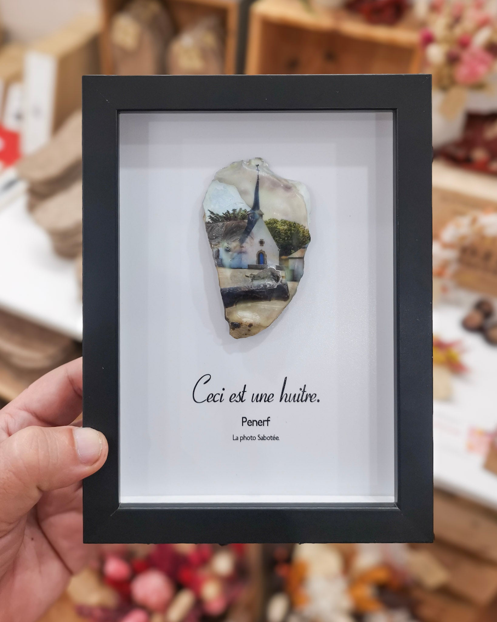 Huître Photographique – Penerf – Cadre Classique 13x18 cm
