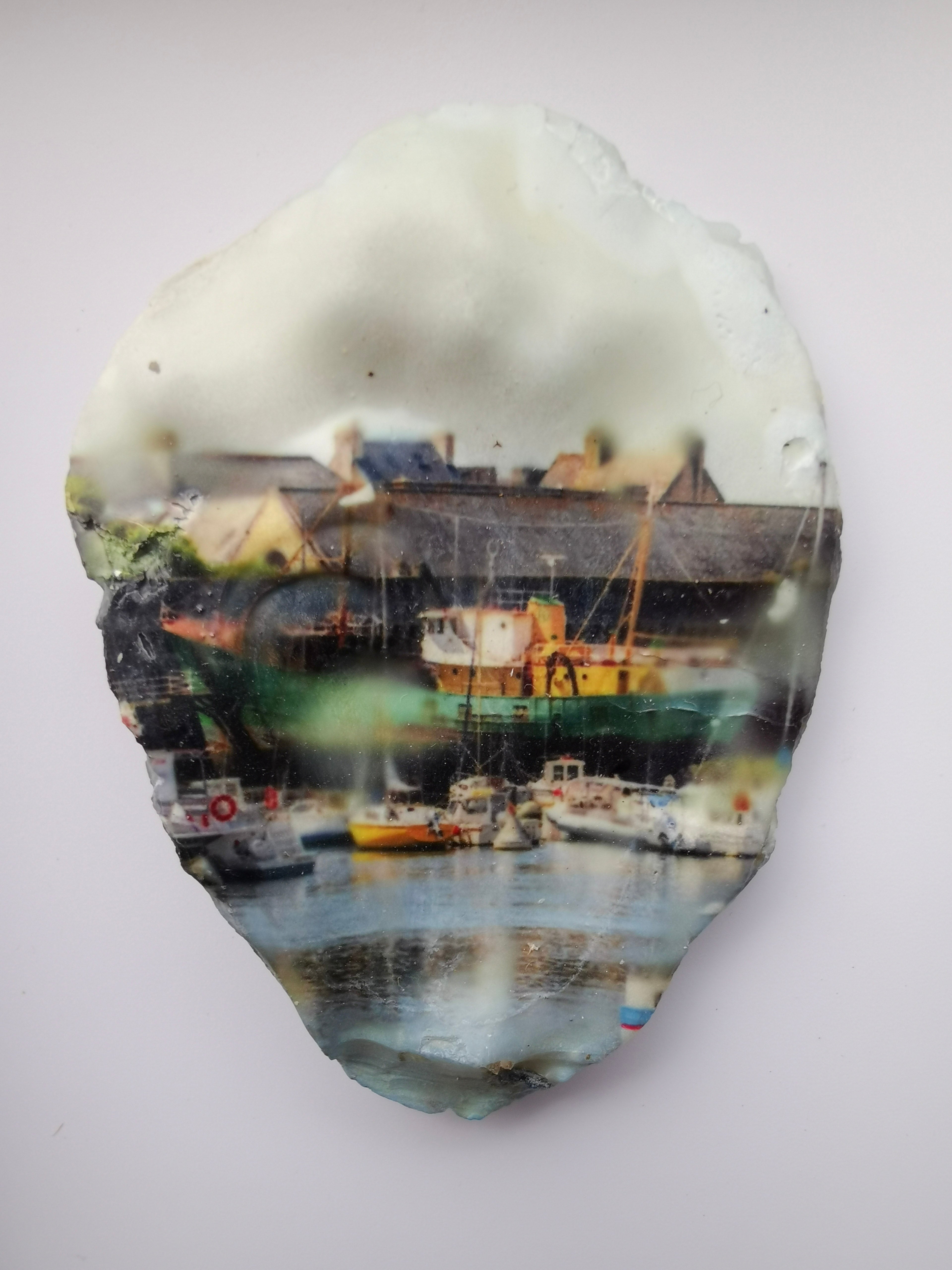 Huître Photographique – Hémérica, Concarneau – Cadre Art Box 13x18 cm