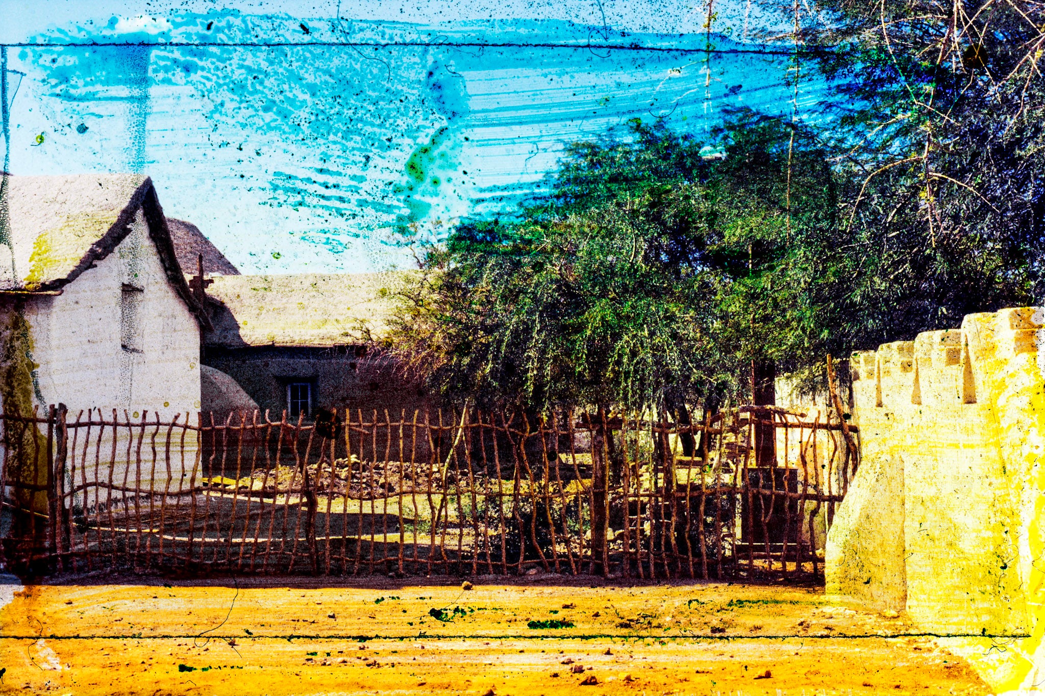 Recinto - San pedro de Atacama. série : llamada (sans cadre