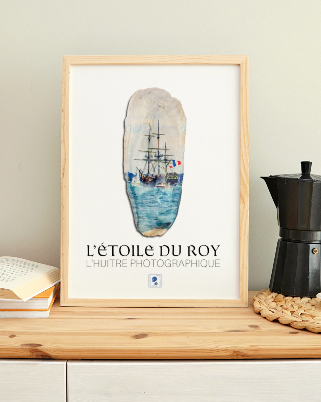Affiche iodée (sans cadre) – Étoile du Roy – le trois-mâts corsaire
