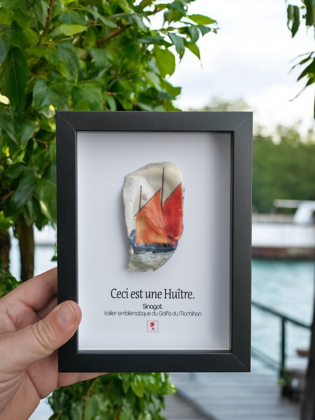 Huître Photographique – Sinagot – Cadre Classique 13x18 cm