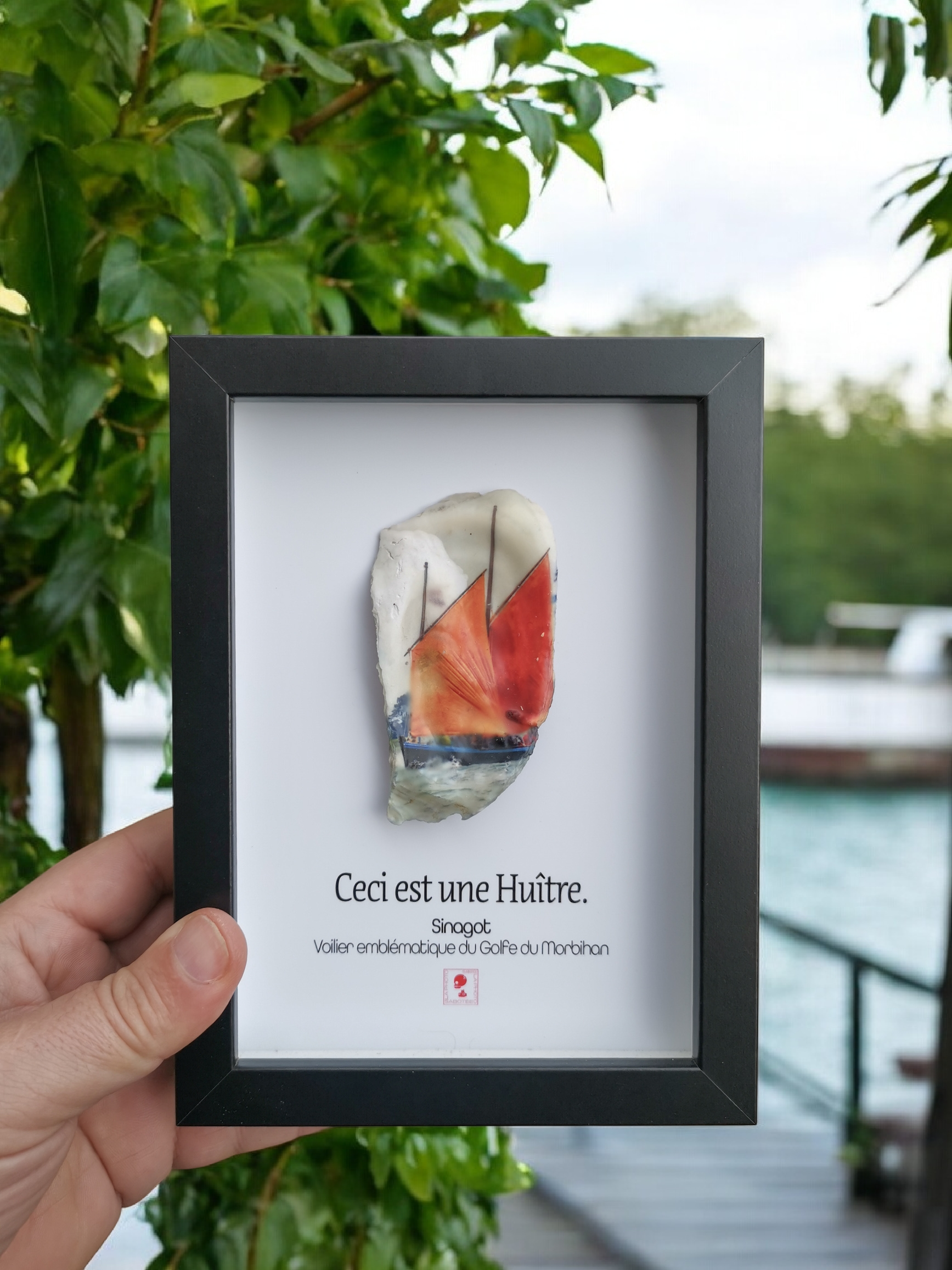 Huître Photographique – Sinagot – Cadre Classique 13x18 cm