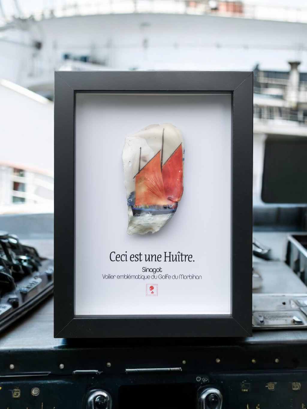Huître Photographique – Sinagot – Cadre Classique 13x18 cm