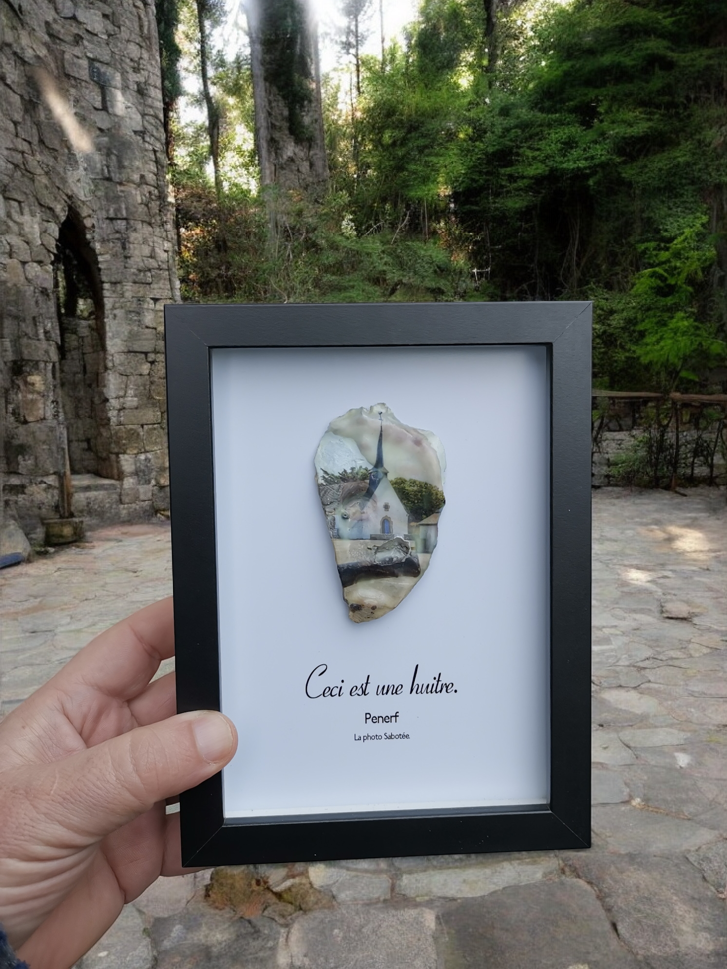 Huître Photographique – Penerf – Cadre Classique 13x18 cm