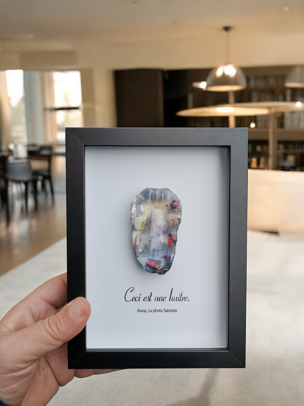 Huître Photographique – Auray – Cadre Art Box 13x18 cm