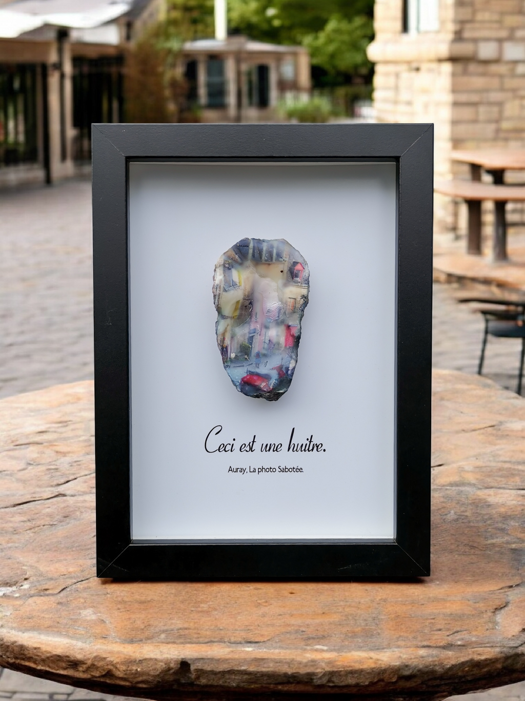 Huître Photographique – Auray – Cadre Art Box 13x18 cm