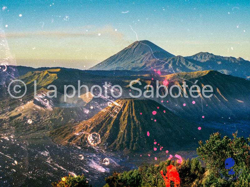 Kaldera Tengger - série Bagus bagus - photographie expérimental (sans cadre)
