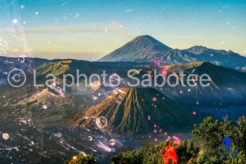 Kaldera Tengger - série Bagus bagus - photographie expérimental (sans cadre)