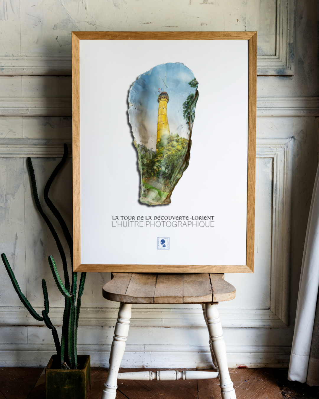 Affiche iodée (sans cadre) – La Tour de la Découverte - Lorient