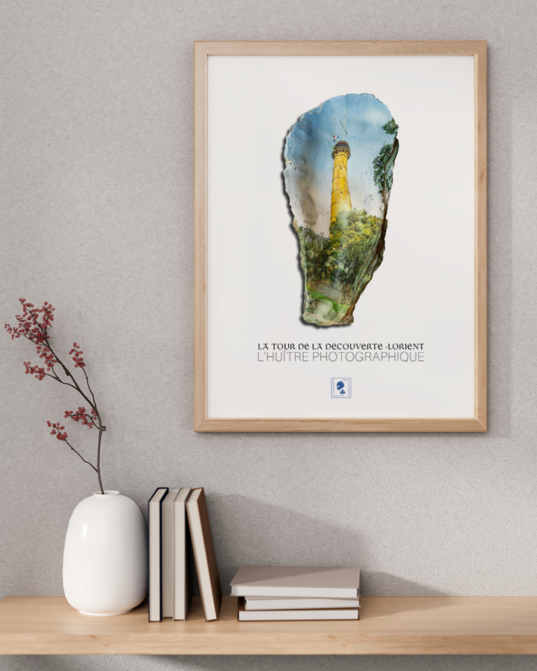 Affiche iodée (sans cadre) – La Tour de la Découverte - Lorient