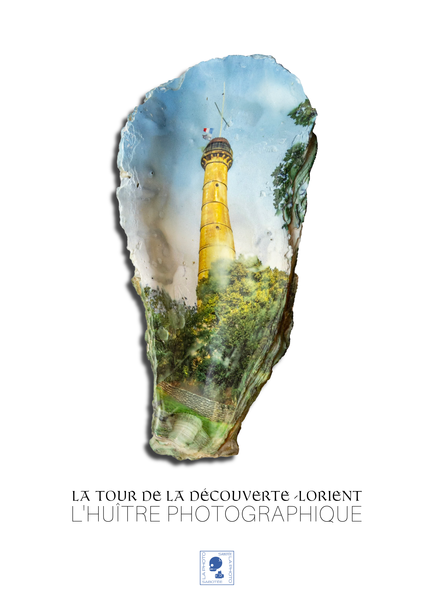 Affiche iodée (sans cadre) – La Tour de la Découverte - Lorient