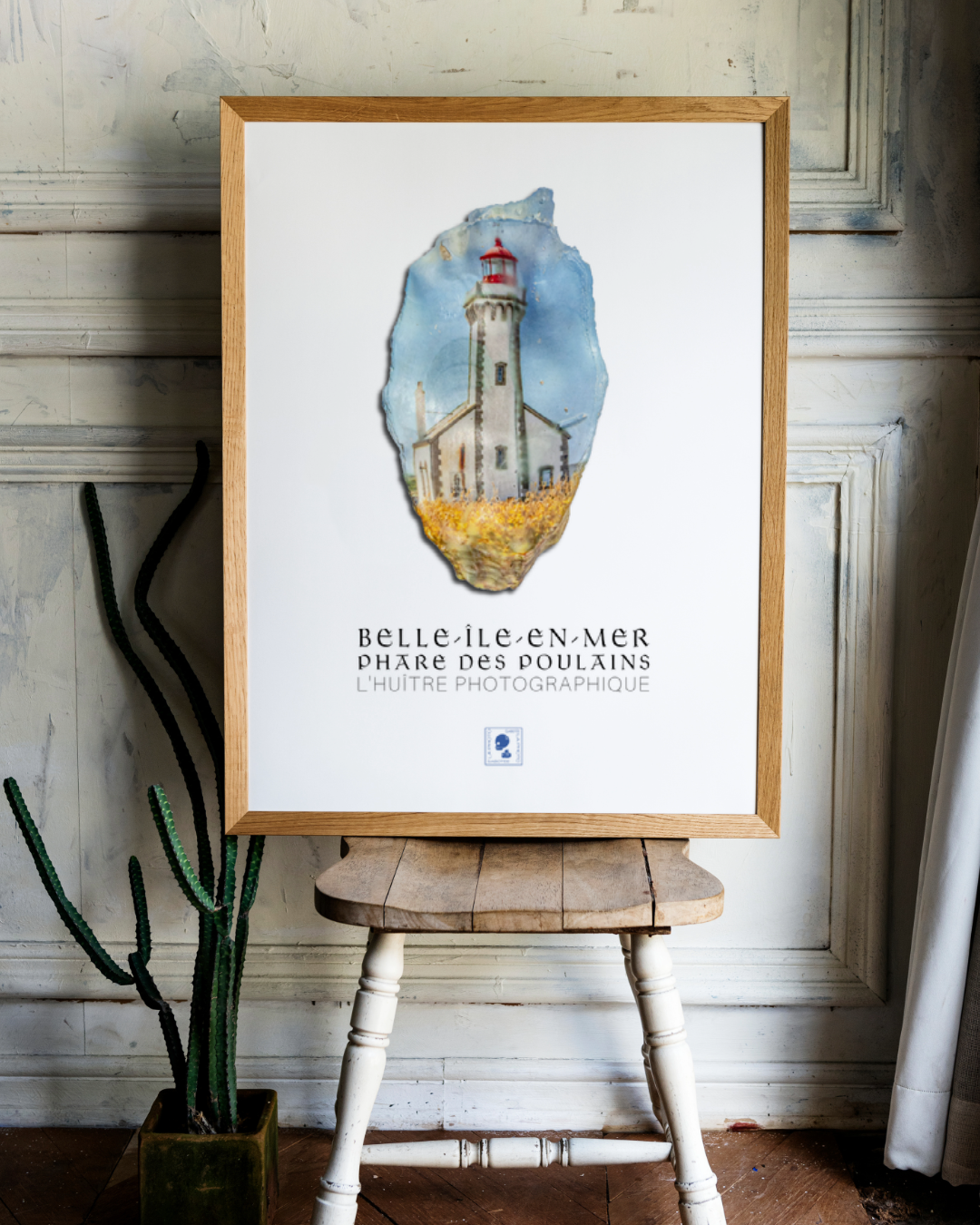 Affiche iodée (sans cadre) – Phare des Poulins - Belle-Île-en-Mer