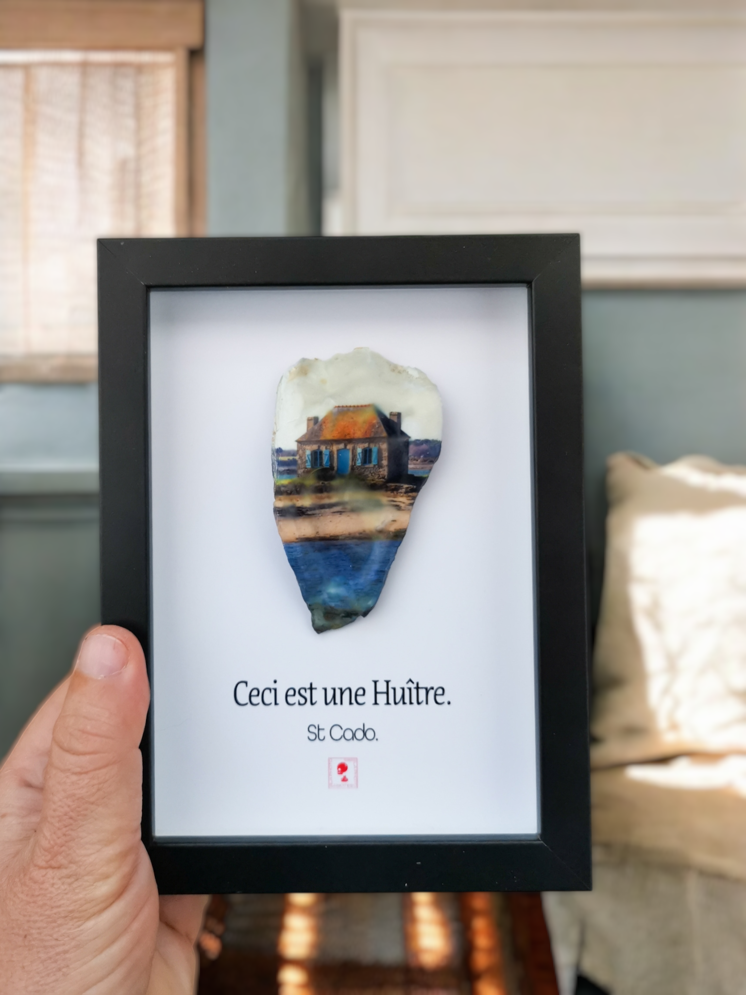 Huître Photographique – ST Cado  – Cadre Classique 13x18 cm