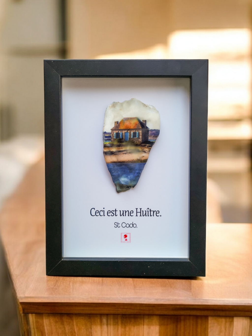 Huître Photographique – ST Cado  – Cadre Classique 13x18 cm