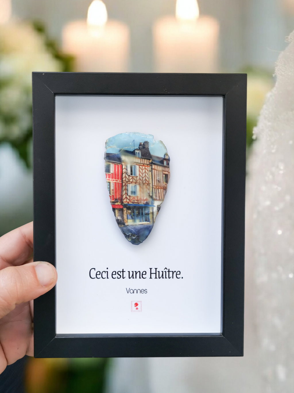 Huître Photographique – Vannes – Cadre Art Box 13x18 cm