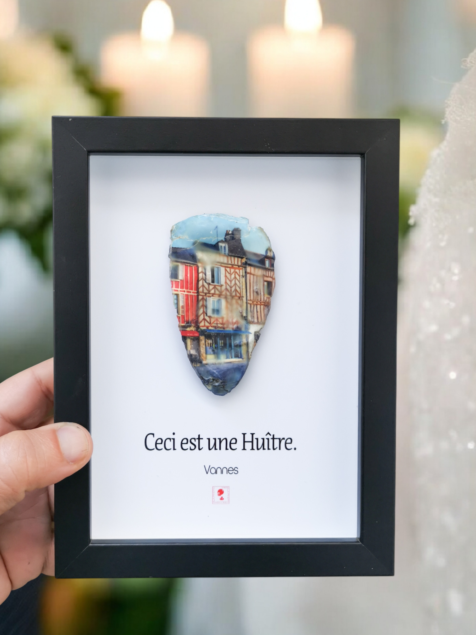 Huître Photographique – Vannes – Cadre Art Box 13x18 cm