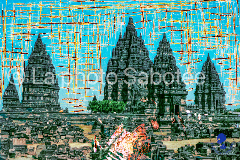 Prambanan - série Bagus bagus - photographie expérimental (sans cadre)