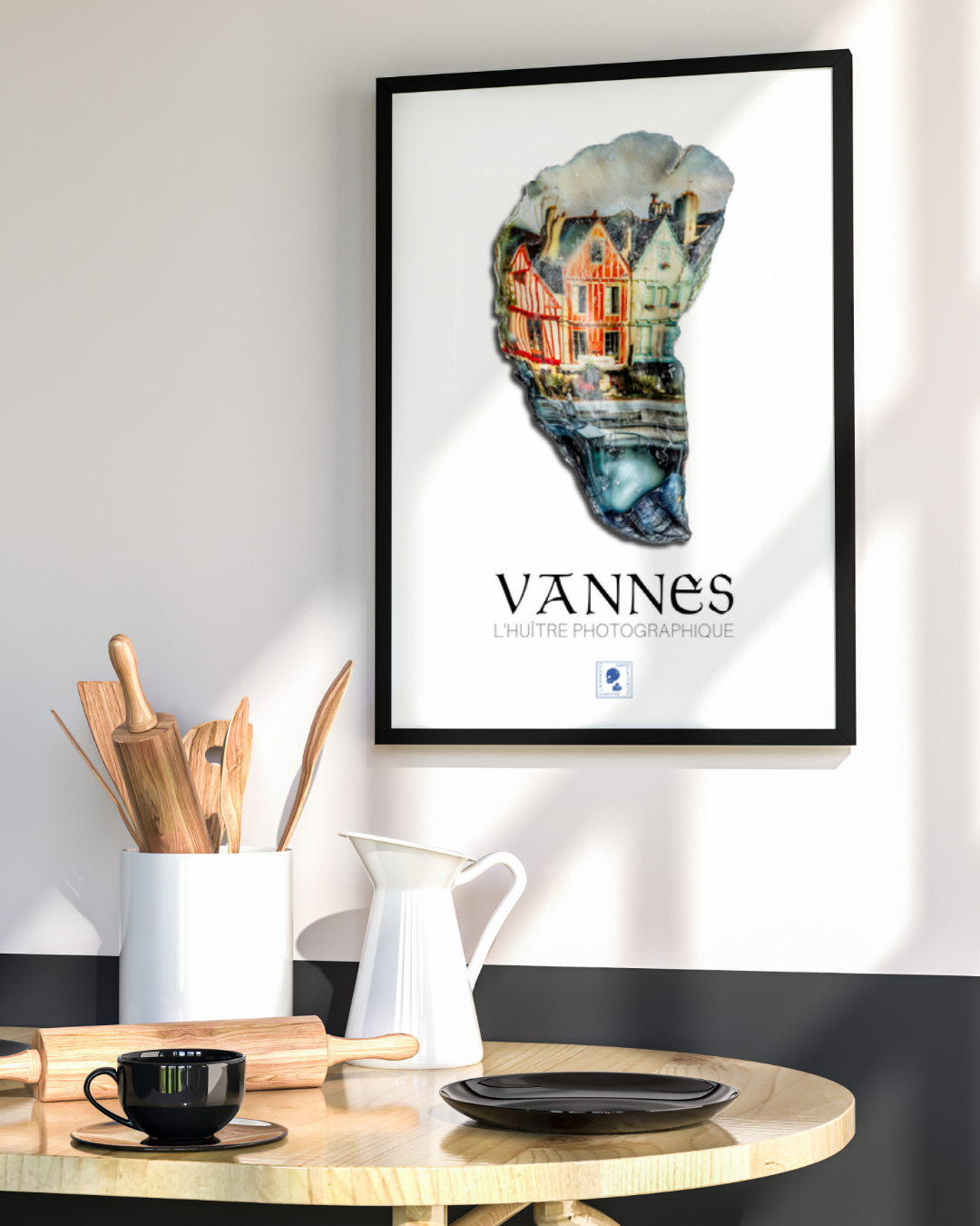 Affiche iodée (sans cadre) – port de Vannes