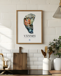 Affiche iodée (sans cadre) – port de Vannes