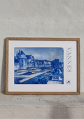 Affiche Cyanotypée (sans cadre) – Vannes