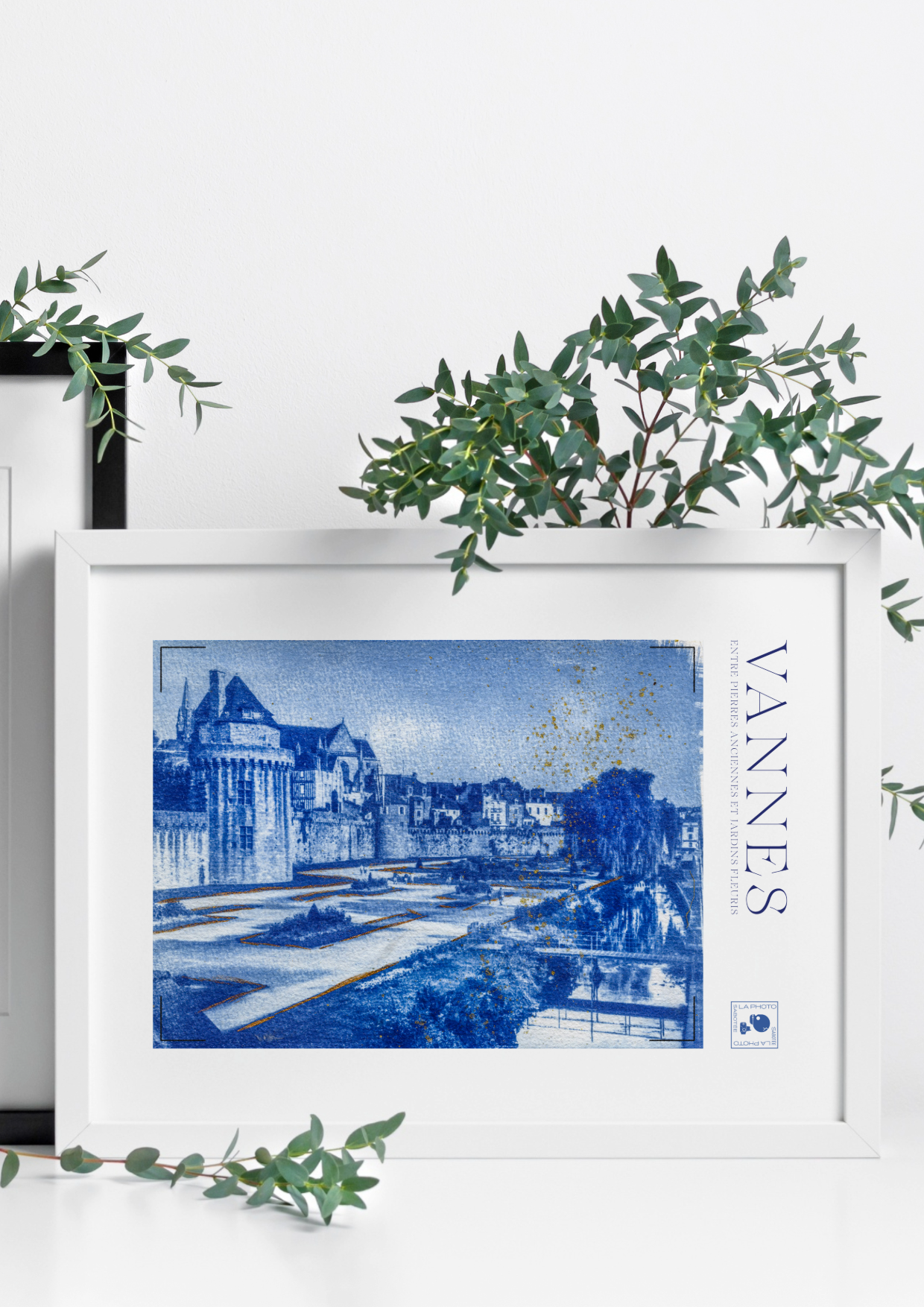 Affiche Cyanotypée (sans cadre) – Vannes