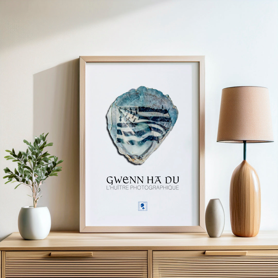 Affiche iodée (sans cadre) – Gwenn ha Du