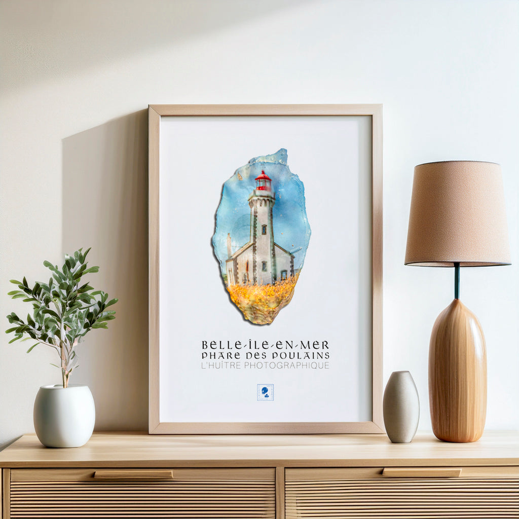 Affiche A3 – Phare des Poulins.