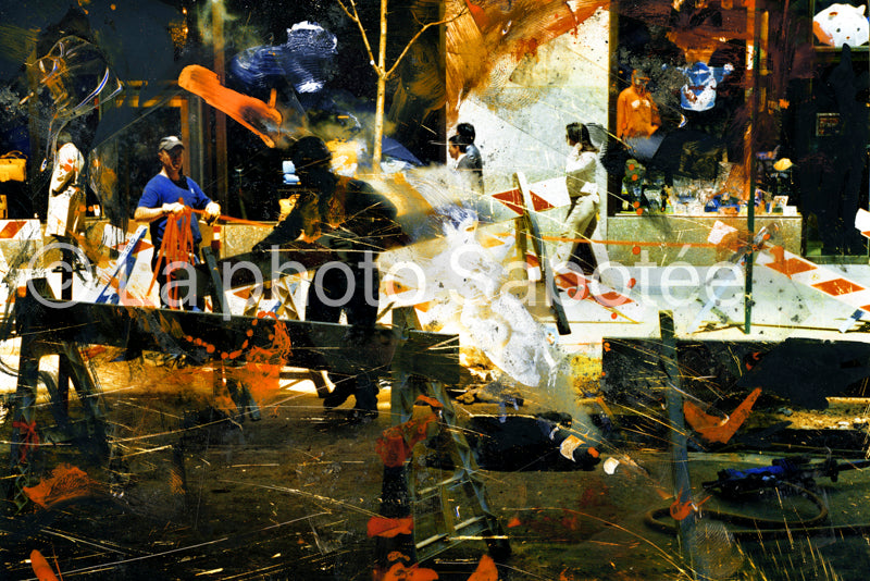 Attention Traveaux - série : Projet new York (sans cadre)