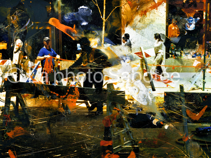 Attention Traveaux - série : Projet new York (sans cadre)