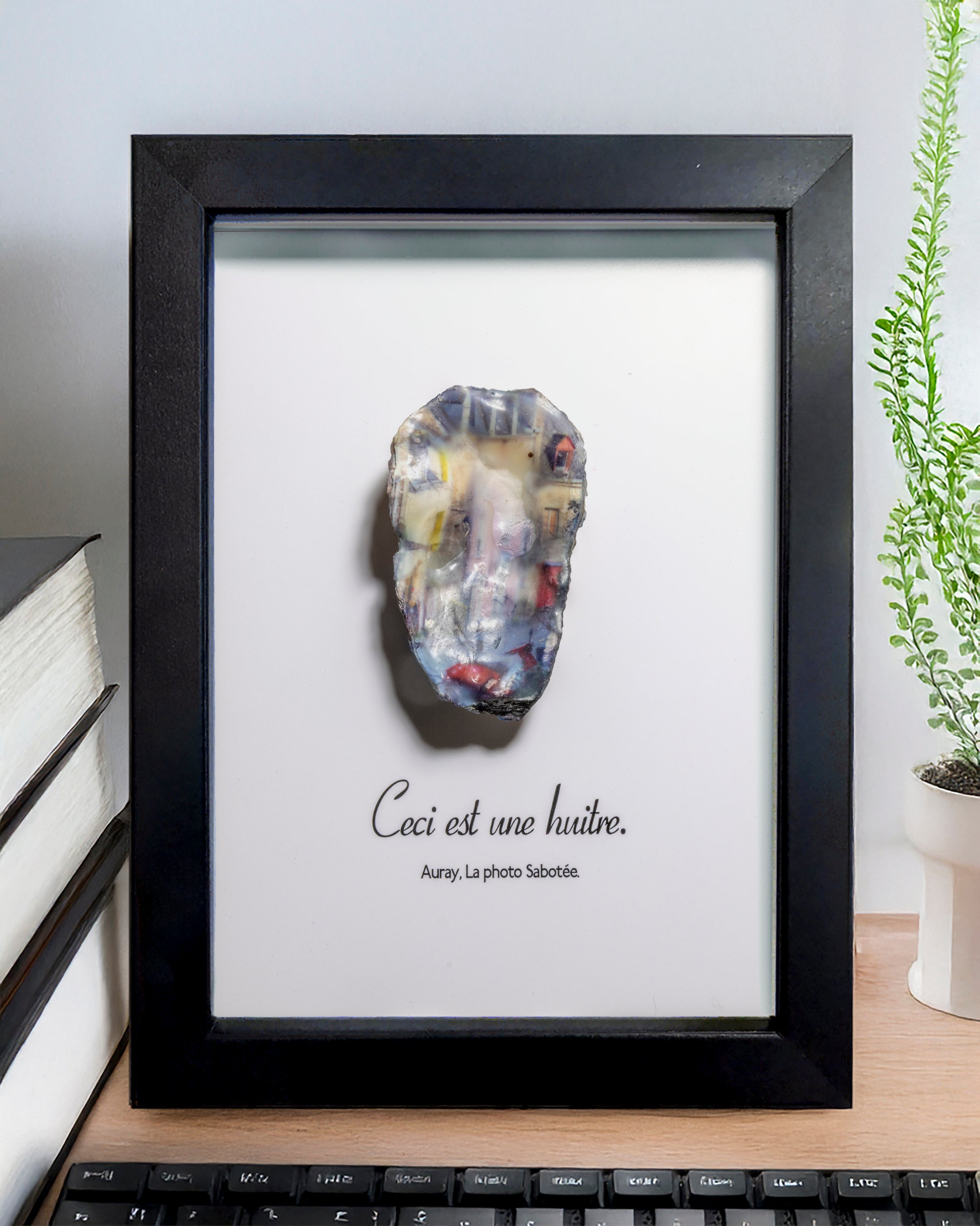 Huître Photographique – Auray – Cadre Art Box 13x18 cm