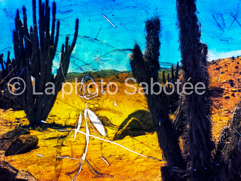 en direction del mirador - série : llamada (sans cadre)