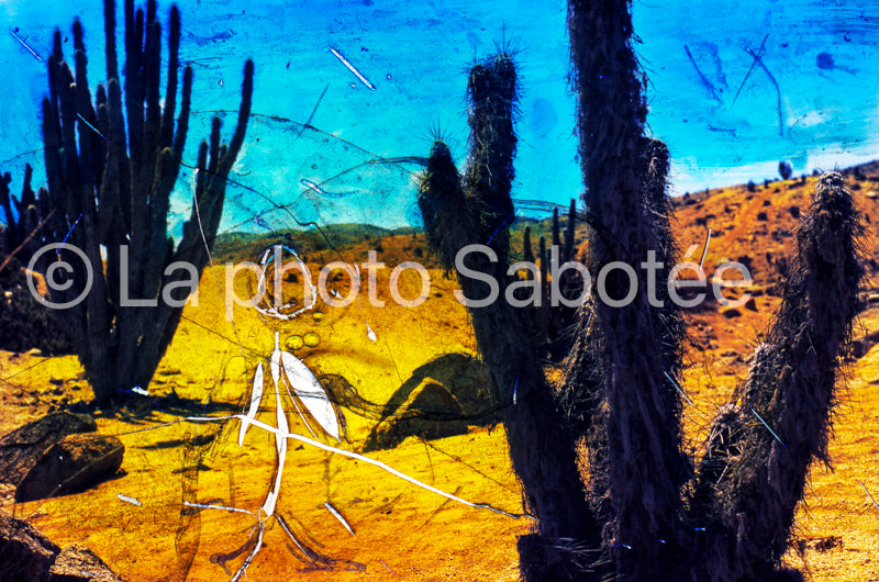 en direction del mirador - série : llamada (sans cadre)