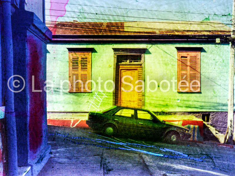 En pente - série : llamada (sans cadre)