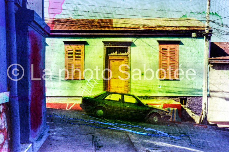 En pente - série : llamada (sans cadre)