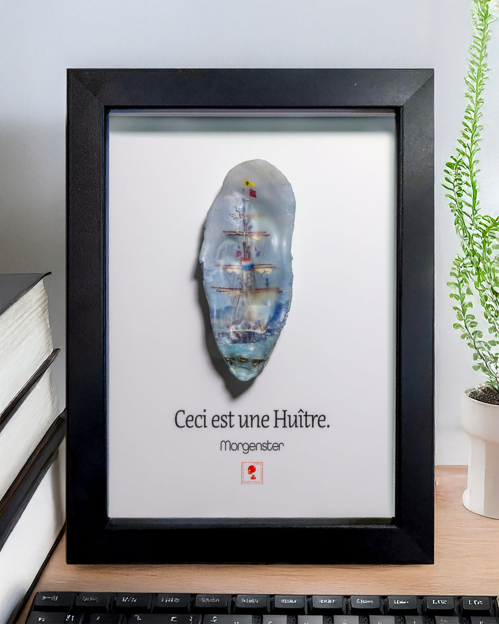 Huître Photographique – Morgenster – Cadre Art Box 13x18 cm