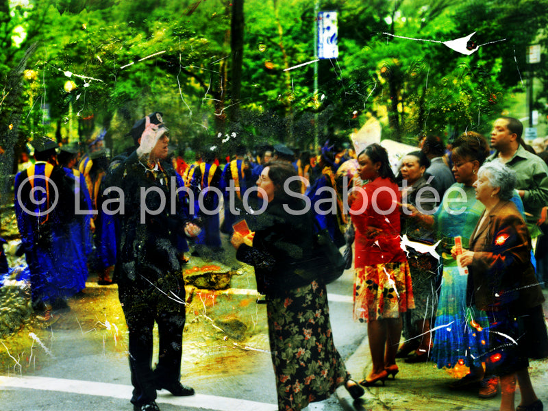 on ne passe pas - série : Projet new York (sans cadre) expérimental