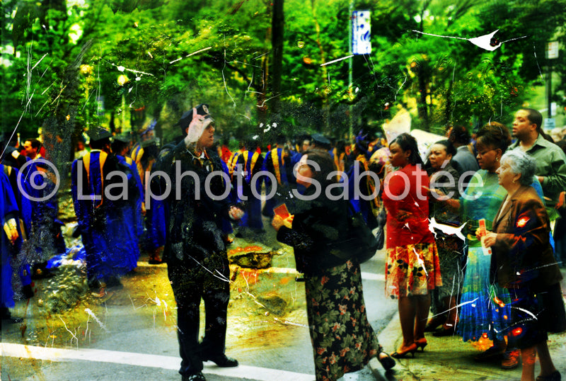 on ne passe pas - série : Projet new York (sans cadre) expérimental