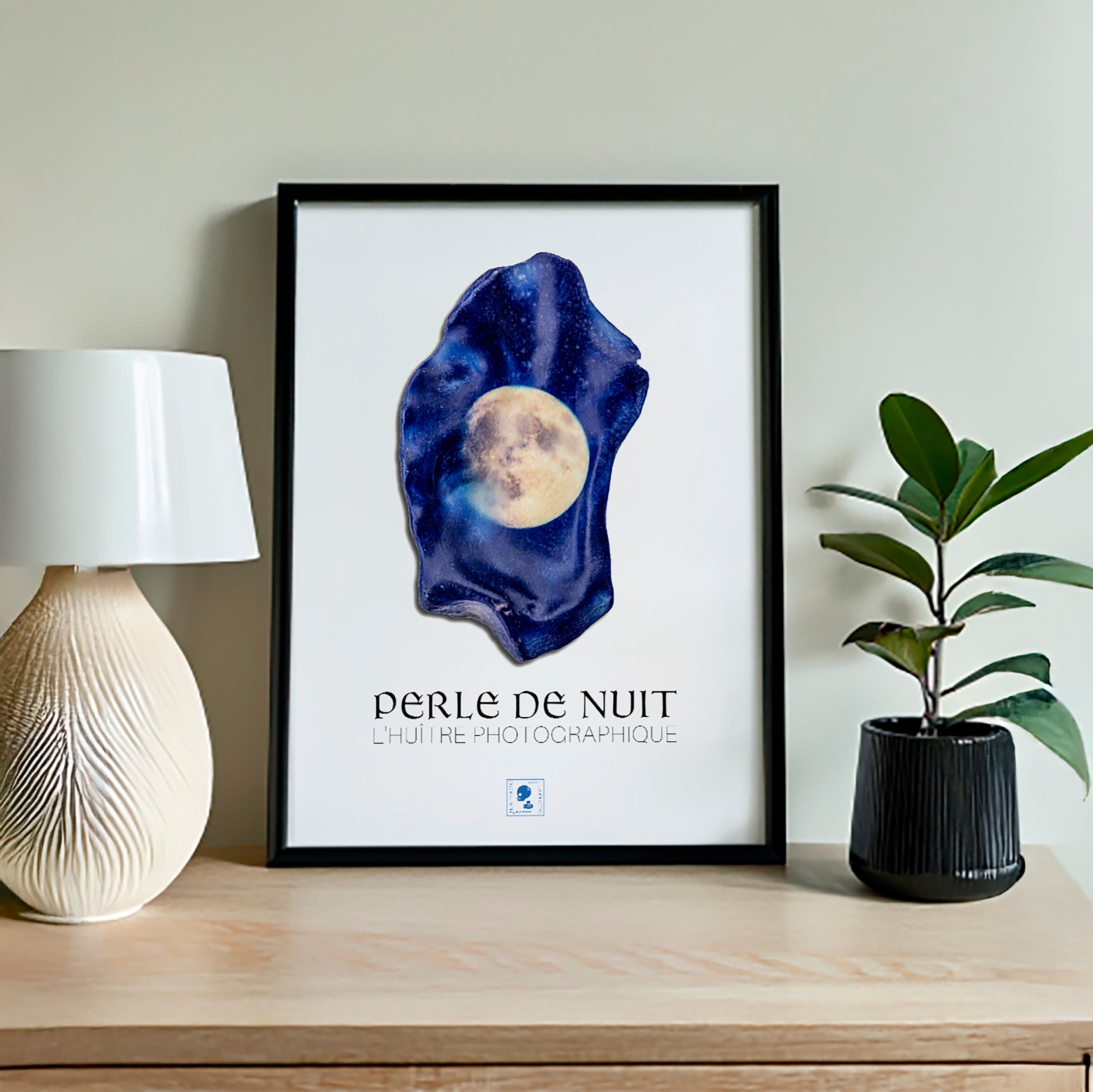 Affiche iodée (sans cadre) – Perle de nuit