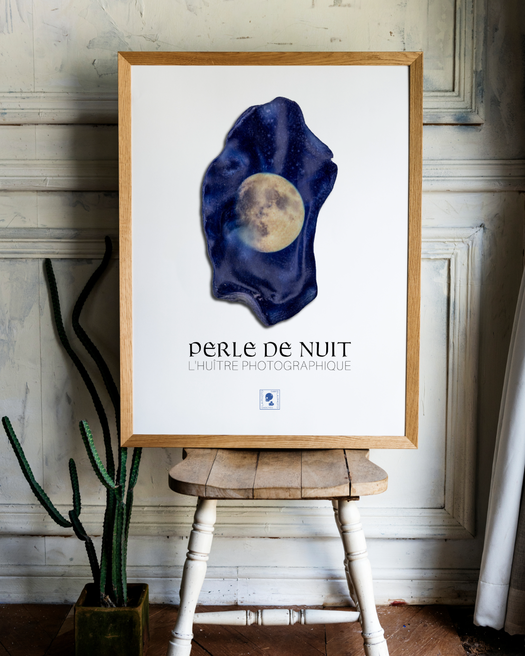 Affiche iodée (sans cadre) – Perle de nuit