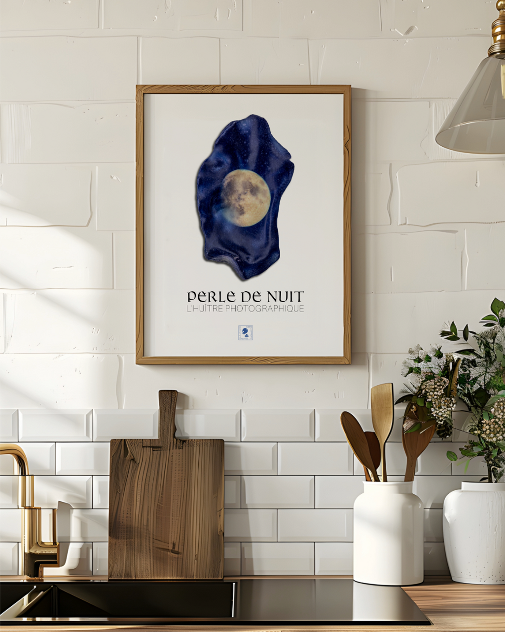 Affiche iodée (sans cadre) – Perle de nuit