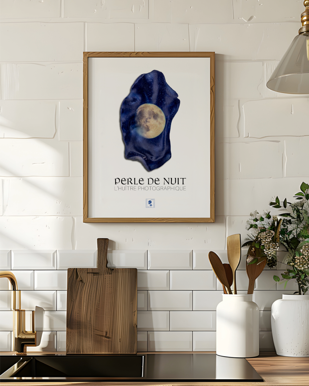 Affiche iodée (sans cadre) – Perle de nuit