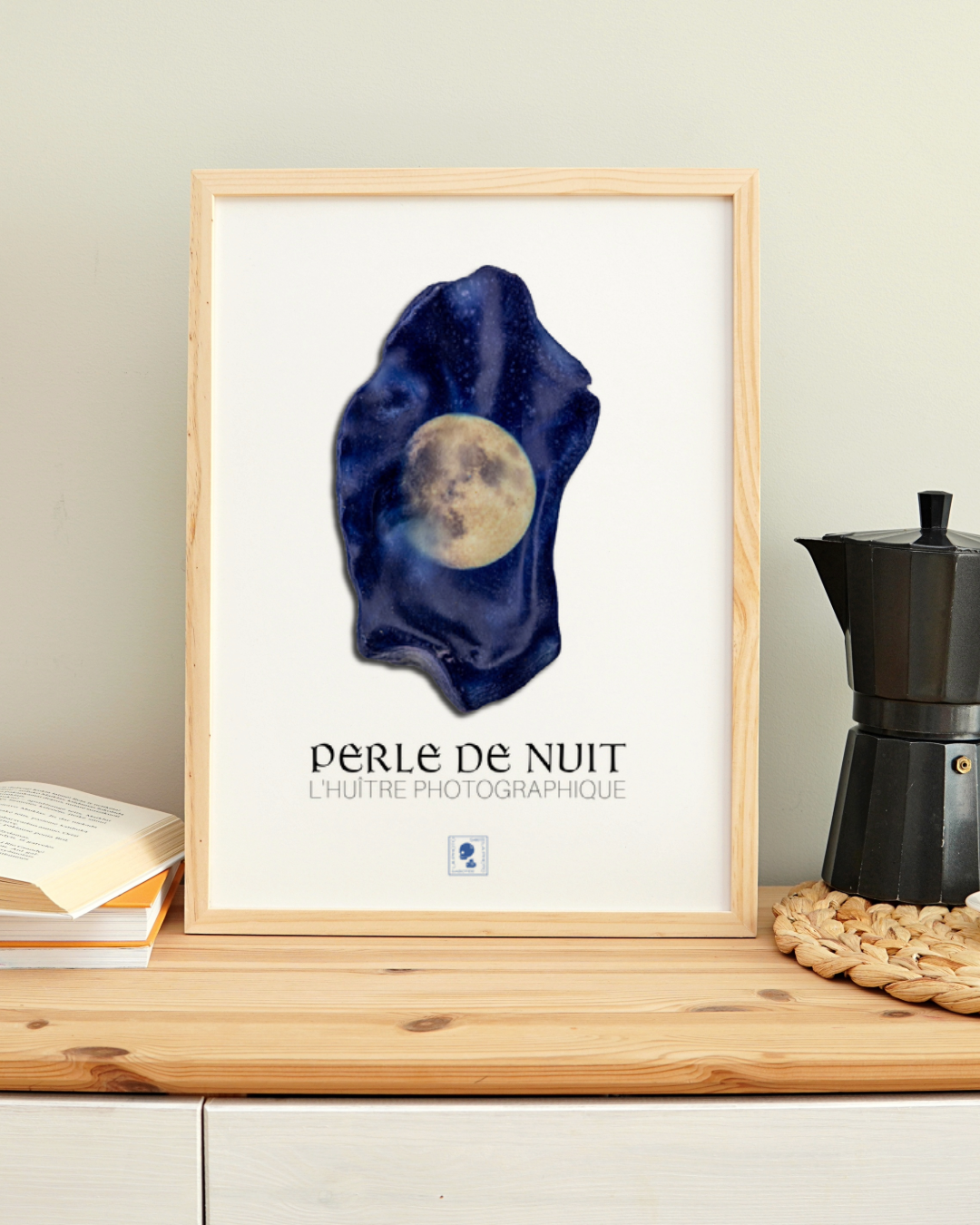 Affiche iodée (sans cadre) – Perle de nuit