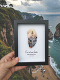 Huître Photographique – Phare de Port-Maria, Quiberon – Cadre Art Box 13x18 cm