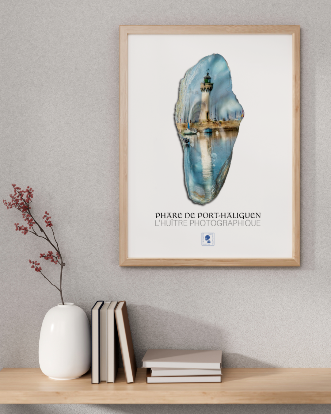Affiche iodée (sans cadre) – Phare de Port Haliguen, Quiberon