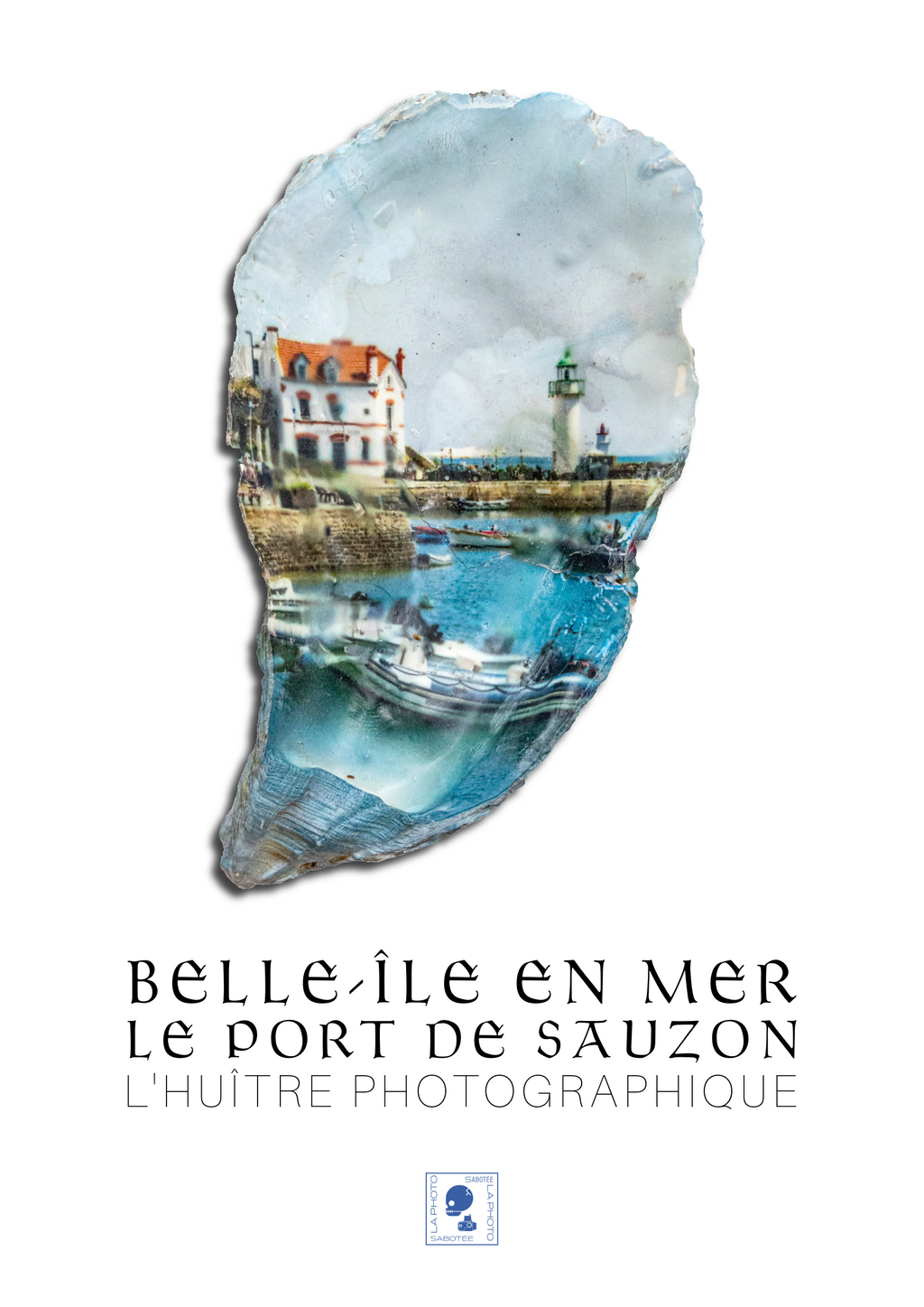 Affiche iodée (sans cadre) – Port de Sauzon, Belle-Île-en-Mer